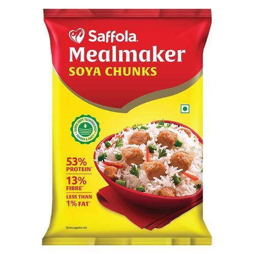 Saffola Mealmaker Soya Chunks, 400g