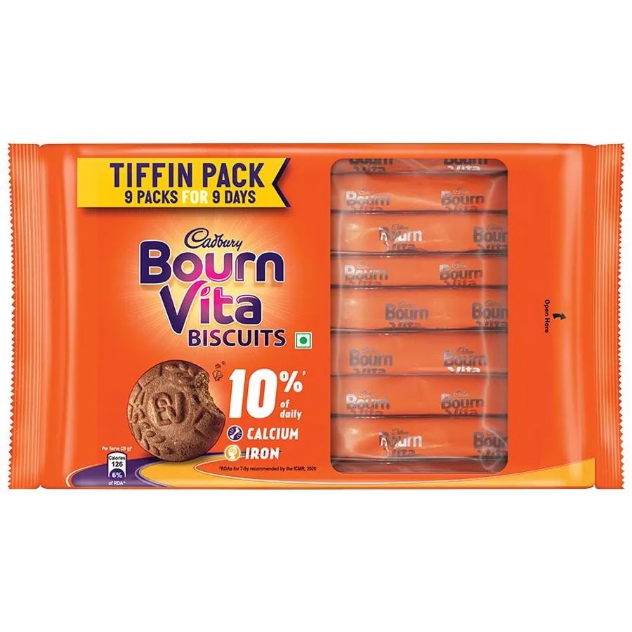 Bournvita Pro Health Vitamins Biscuit - Chocolate, 250g