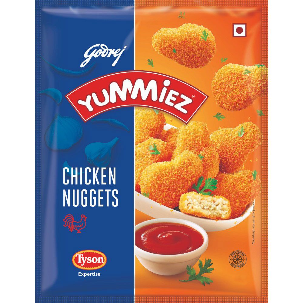 Godrej Yummiez Chicken Nuggets, 200g