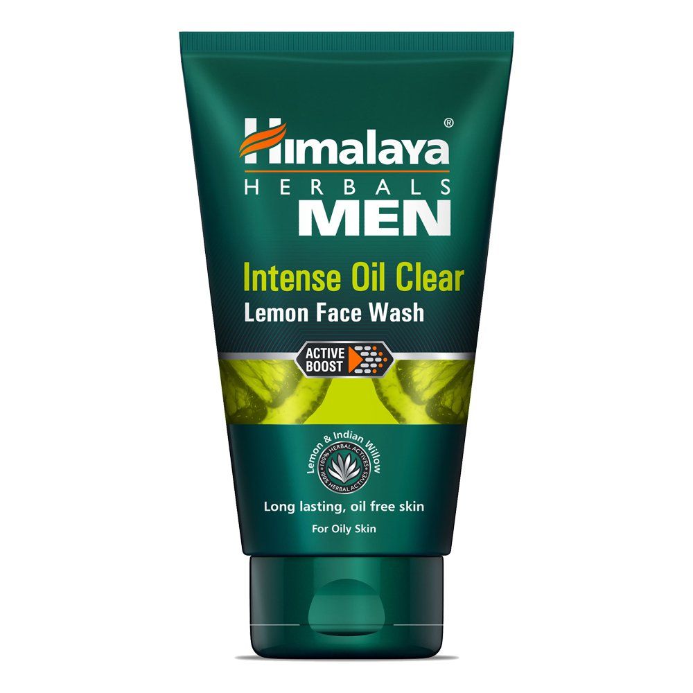 Himalaya Intense Oil Clear Face Wash for Men - Lemon, 50ml