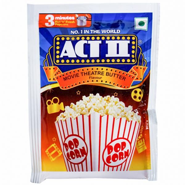 ACT II Movie Theater Popcorn Sachet - Butter, 70g