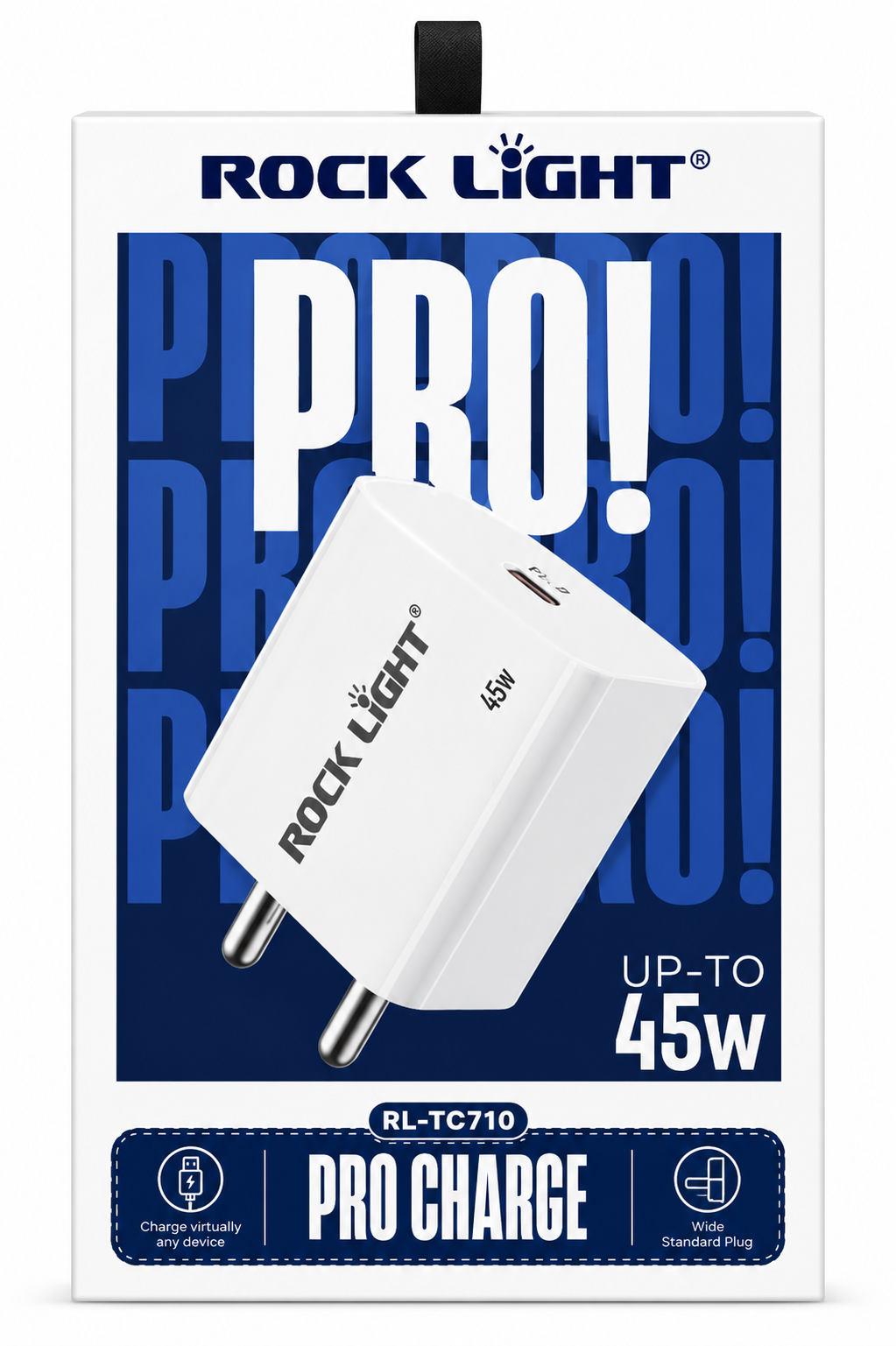 Rock Light | PRO CHARGE | Wall Adapter Fast Charging (45W)