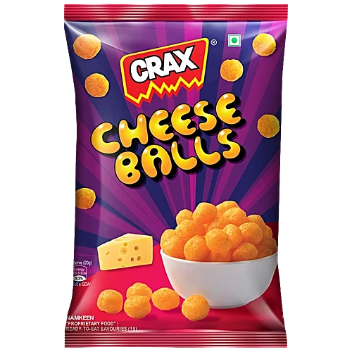 Crax Cheese Balls, 54g