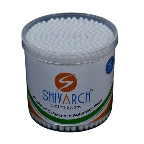 Shivarch Cotton Swabs Paper Jar (Set of 100)