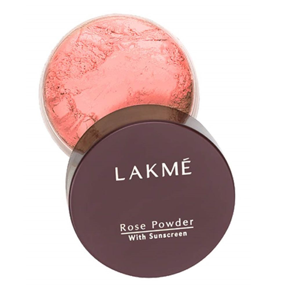 Lakme Rose Face Powder - Warm Pink, 40g