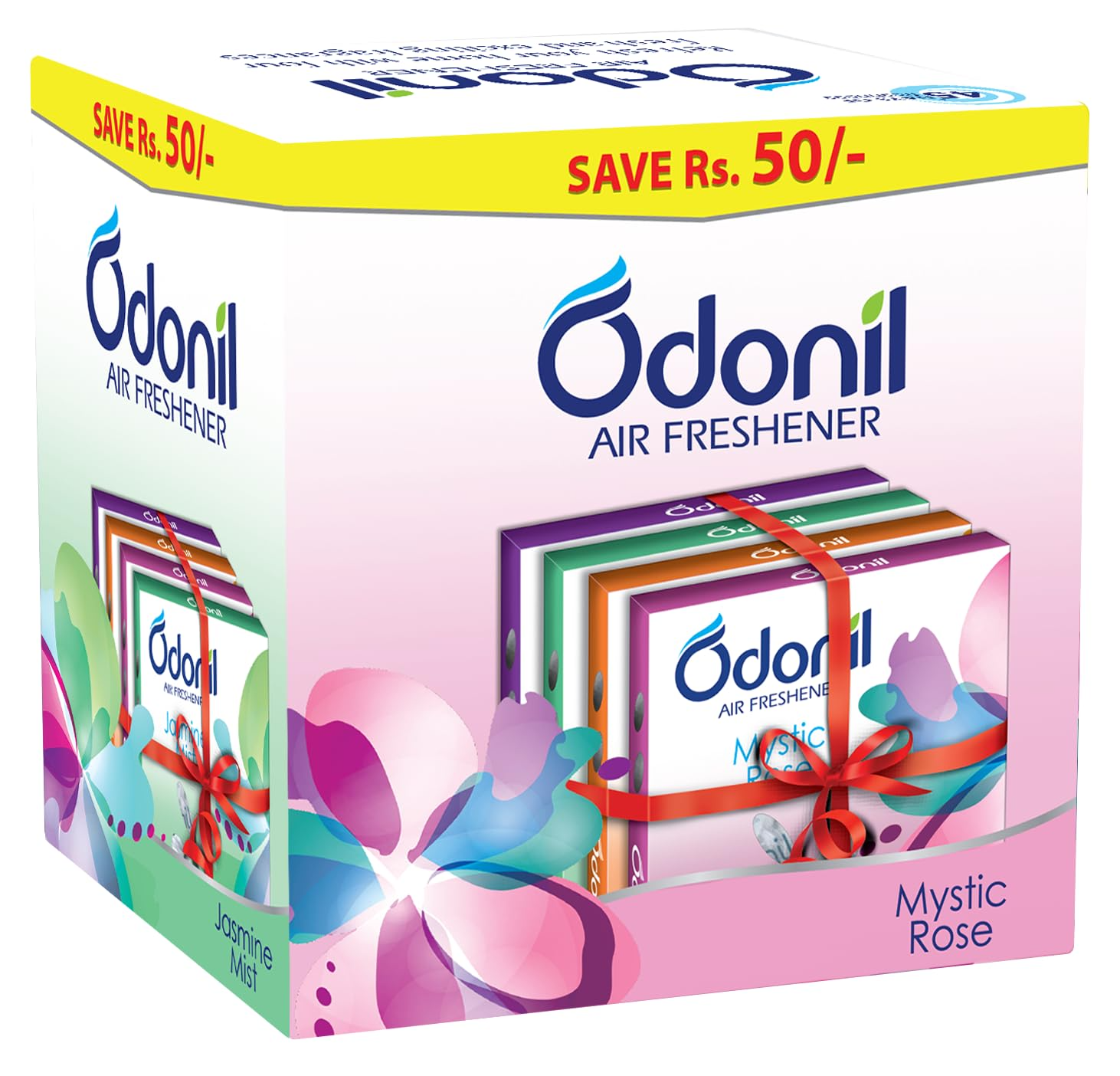 Odonil Assorted Air Freshener, 288g (72g x 4pc)