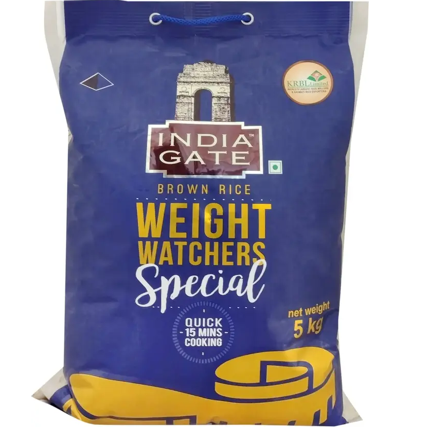 India Gate Basmati Rice - Brown, 5kg