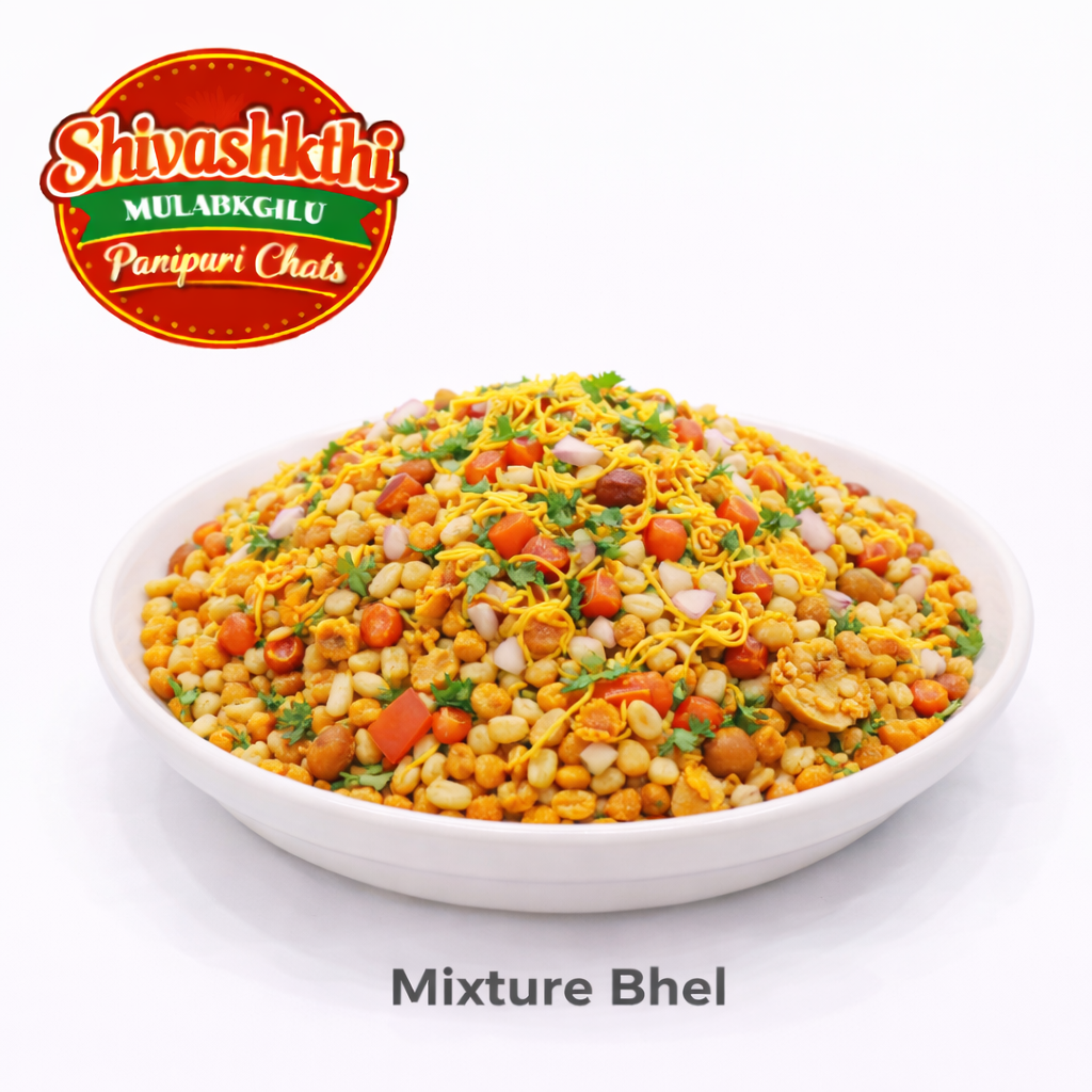 Shivashkthi Mulabagilu Chaats - Mixture Bhel, 1 Plate