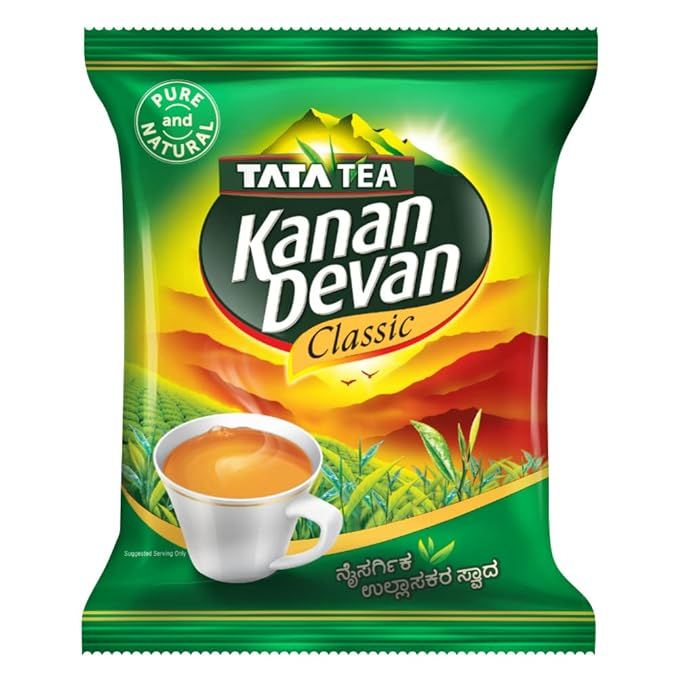 Tata Kannan Devan Dust Tea Pouch - Classic, 1kg