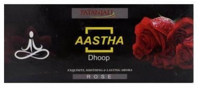 Patanjali Aastha Rose Dhoop, 10 Sticks