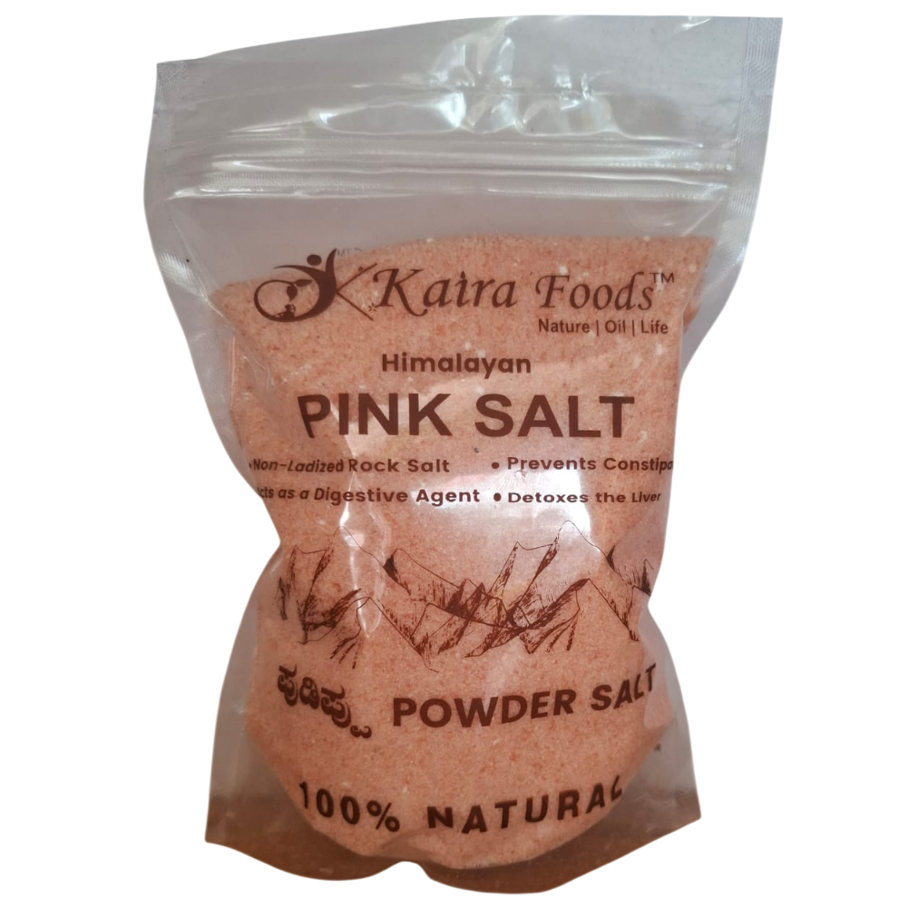 Kaira Foods Himalayan Pink Salt Powder, 1kg
