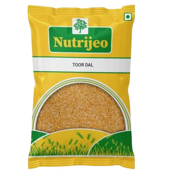 Nutrijeo Toor Dal Pouch - Regular, 500g