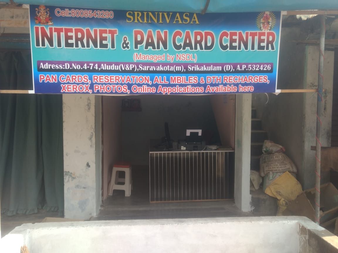 Srinivasa Pan Card and Internet Center