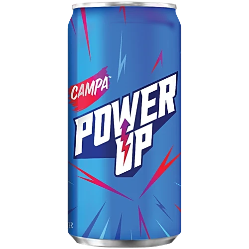 Campa Power Up Soft Drink Tin - Cola, 185ml