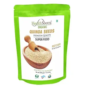 Healthsootra Quinoa Seeds Pouch, 500g