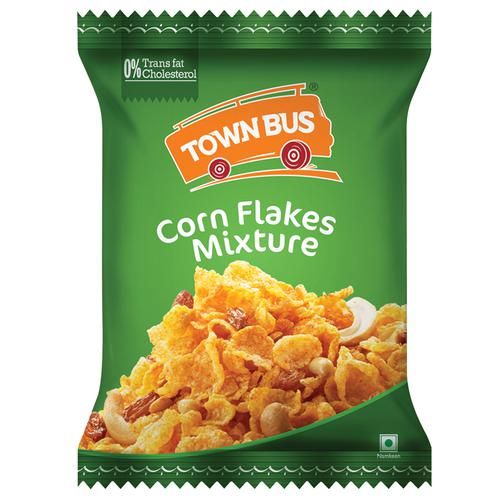 Town Bus Namkeen - Corn Flakes Mixture, 135g