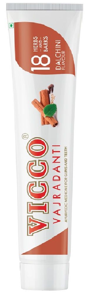 Vicco Vajardanti Ayurvevdic Toothpaste - Dalchini, 40g