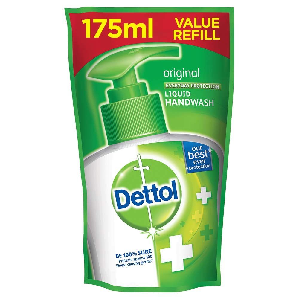 Dettol Hand Wash Refill - Original, 175ml (Set of 2)