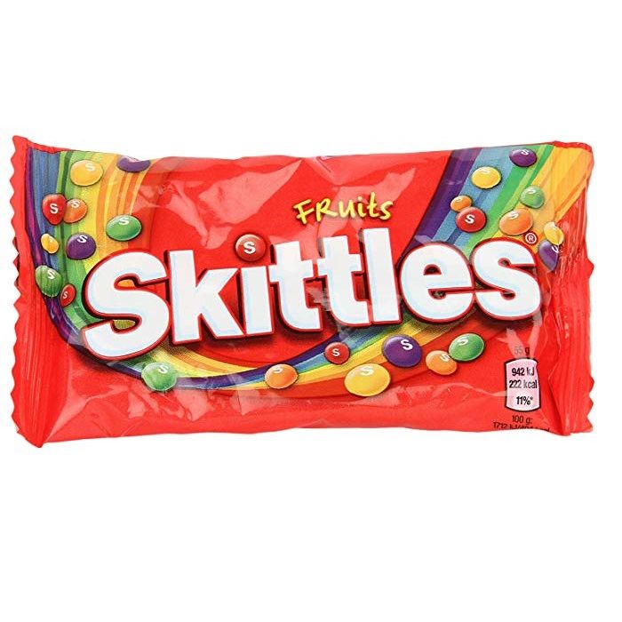 Skittles (Rs.10) Chocolate - Fruit, 9g