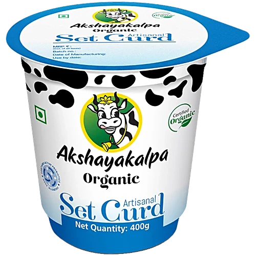 Akshayakalpa Artisanal Organic Set Curd, 400g