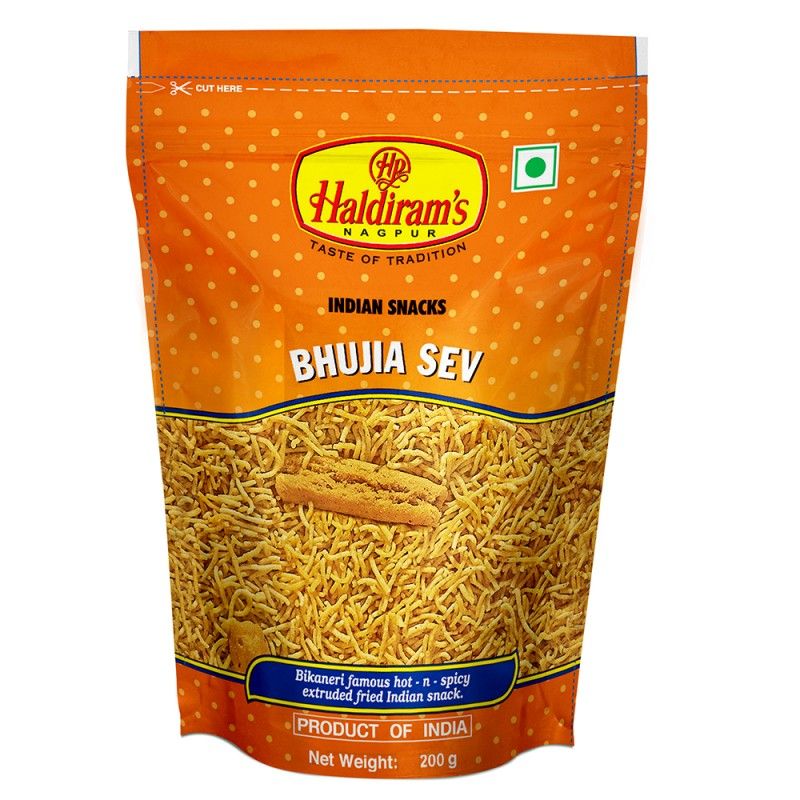 Haldirams Indian Snacks - Bhujia Sev, 1Kg