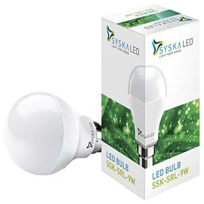 Syska SSK-SLR- 9W LED Bulb