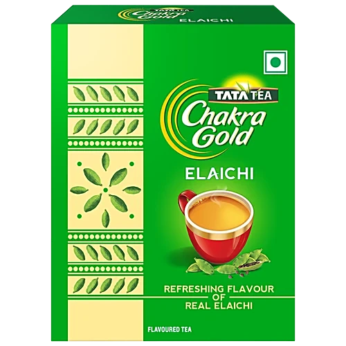 Tata Tea Chakra Gold Dust Tea Carton - Elaichi, 250g