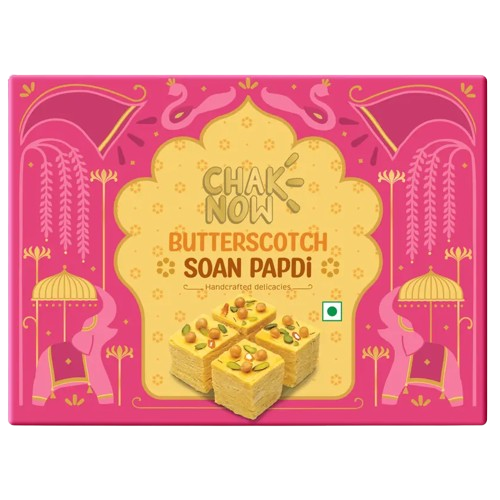 Chak Now Soan Papdi Carton - Butterscotch, 200g