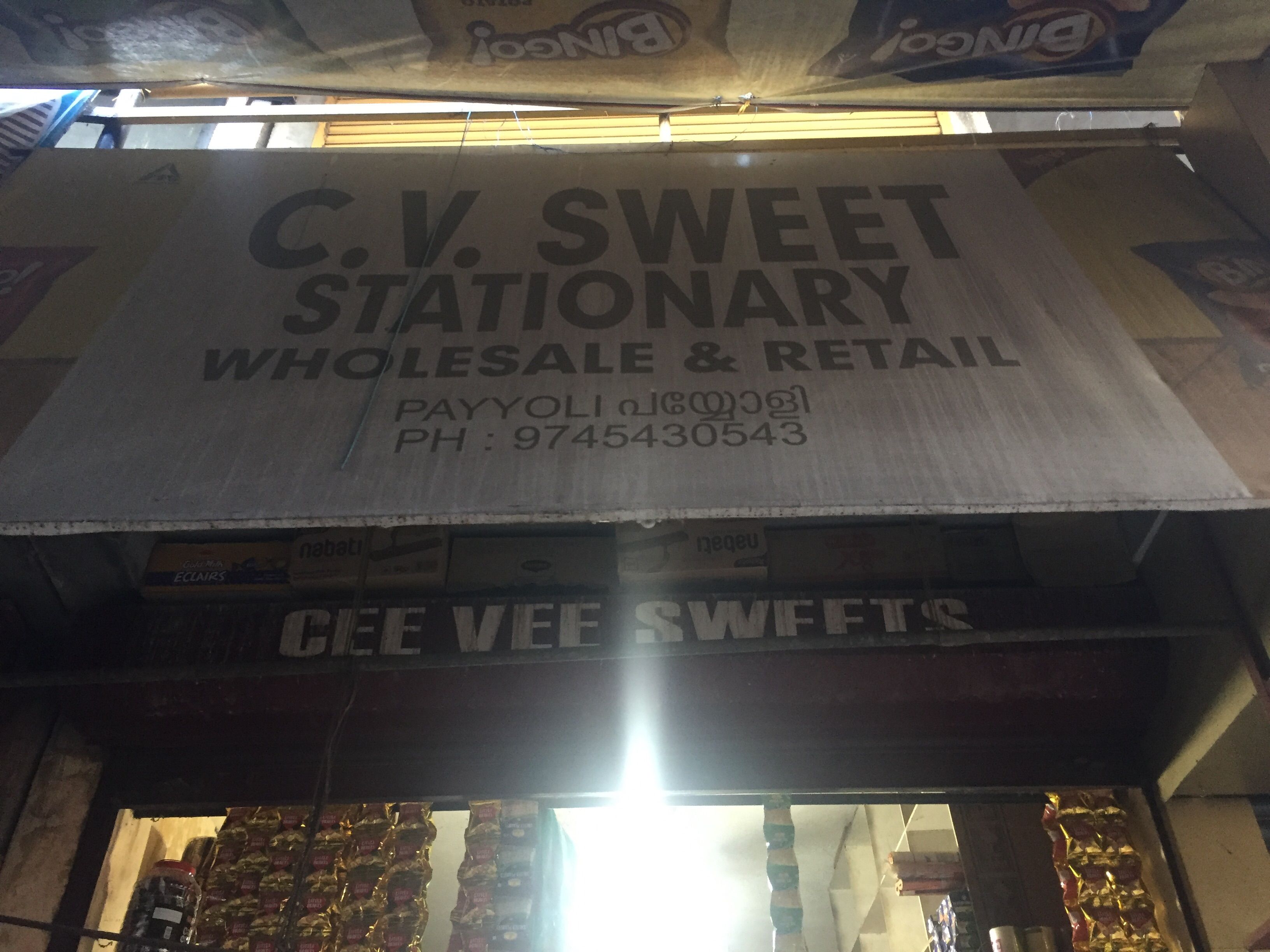 Cv sweets