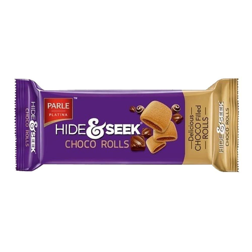 Parle Hide & Seek Cookies - Choco Rolls, 33g