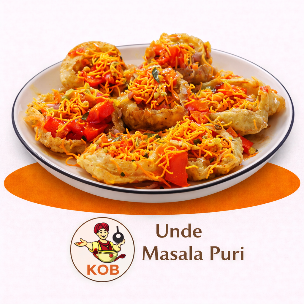 King of Bangarpet - Unde Masala Puri, 1 Plate
