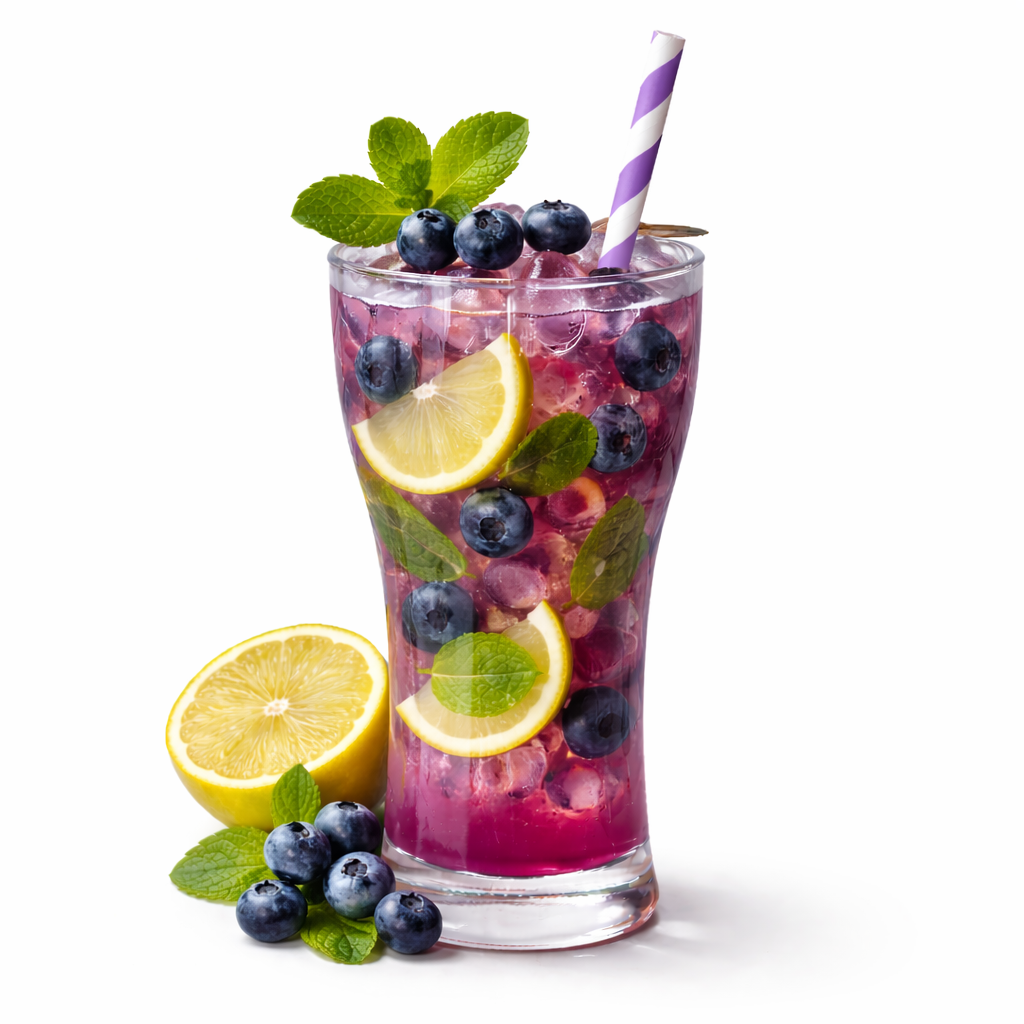 Mojito - Blueberry, 1 Glass