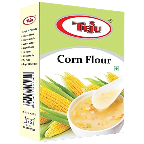 Teju Corn Flour Carton, 100g