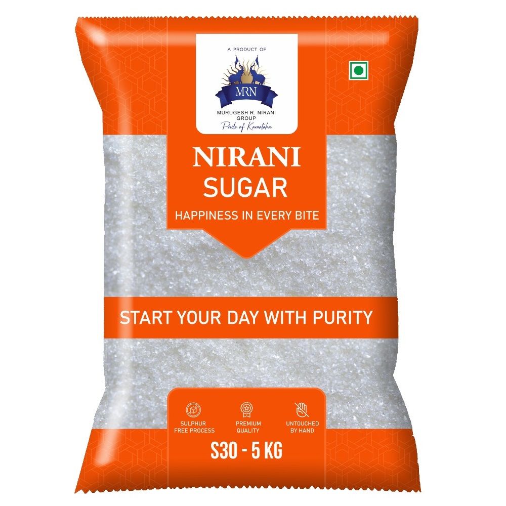 Nirani S30 Double Refined Sugar Pouch, 5kg