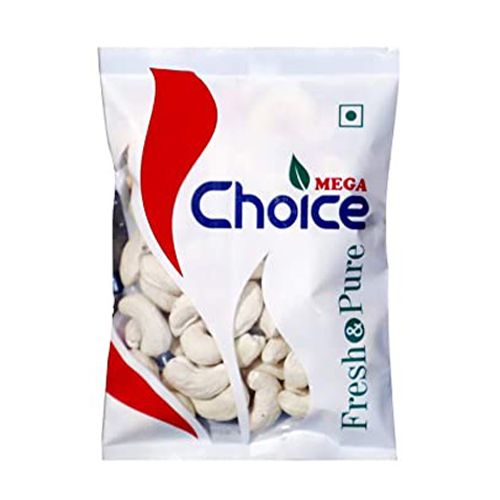 Mega Choice Fresh & Pure Cashew Pouch - Whole, 500g