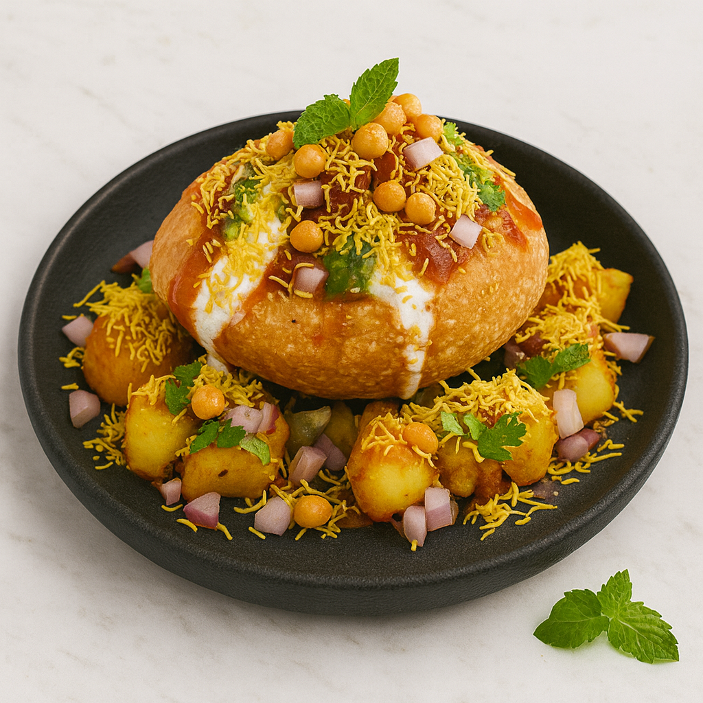 Kachori Chaat, 1 Plate
