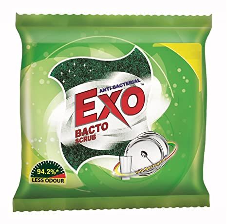Exo 2 in 1 Sponge Antibacterial Bacto Scrub