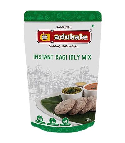 Adukale Instant Mix - Ragi Idli, 250g