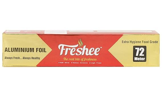 Freshee Aluminium Foil Roll, 72mtr