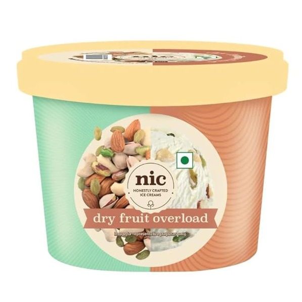 Nic Ice Cream Cup - Dry Fruit Overload, 100ml