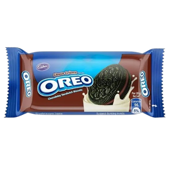 Cadbury Oreo Choco Cream Sandwich Biscuit, 70g