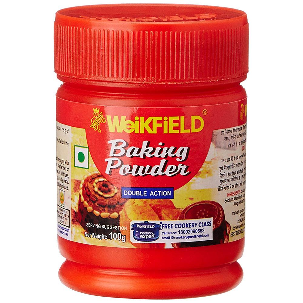 Weikfield Double Action Baking Powder, 100g
