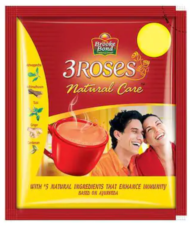 Brooke Bond 3 Roses Natural Care Tea, 14g