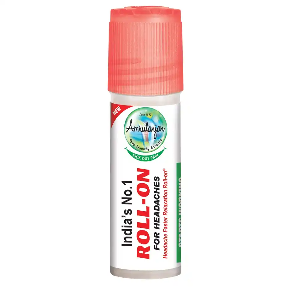 Amrutanjan Pain Relief Roll On, 2.5ml