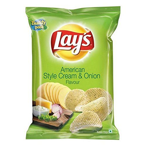 Lays American Style Potato Chips - Cream and Onion, 95g