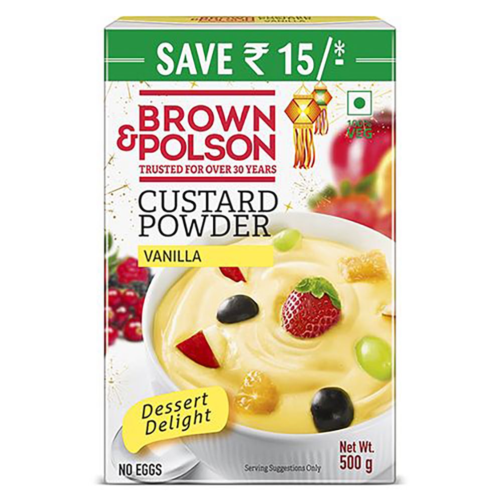 Brown & Polson Custard Powder - Vanilla, 500g