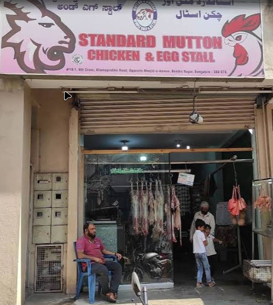 Standard Mutton Chicken & Eggs Stall