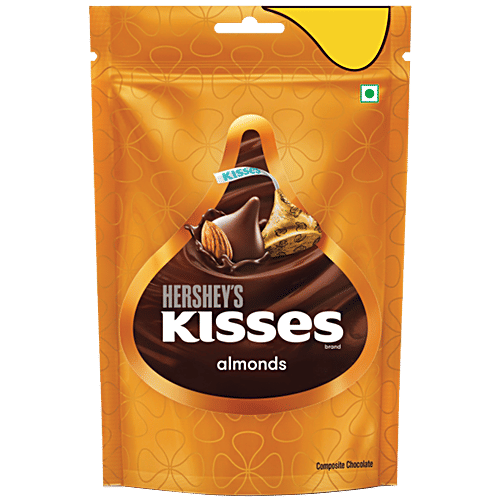 Hershey's Kisses Chocolate - Almond, 33.6g