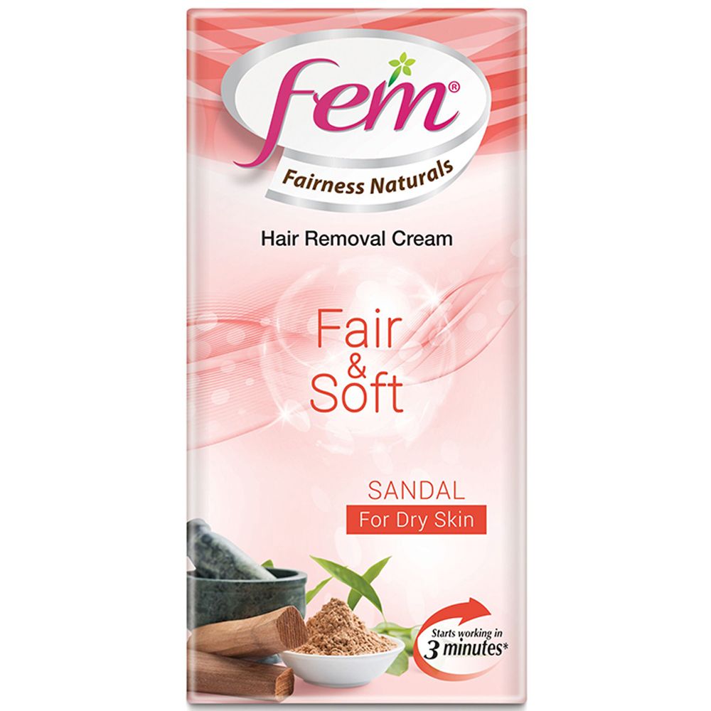 Fem Hair Removal Cream - Sandal, 25g