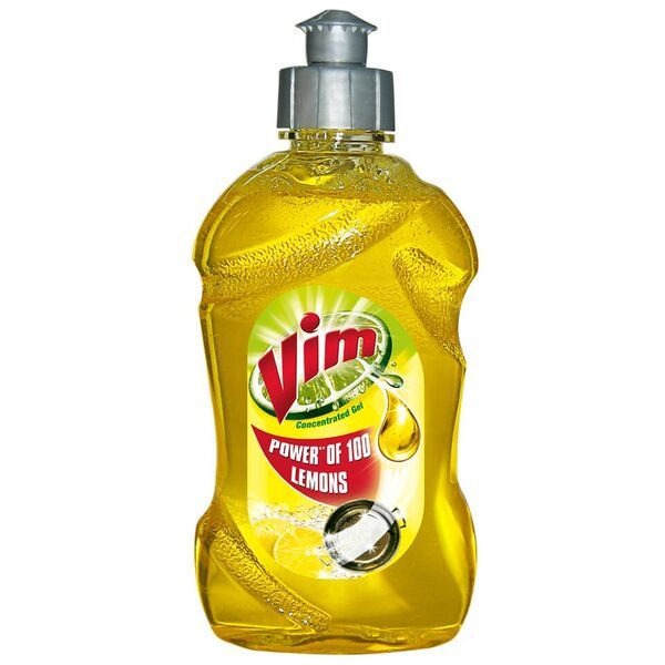 Vim Dishwash Gel Bottle - Lemon, 250ml